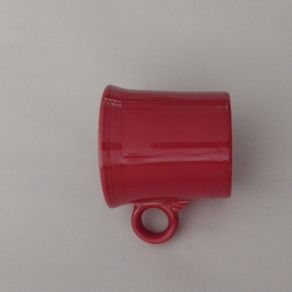 Fiestaware Ring Handle Scarlet Mug  (b300)